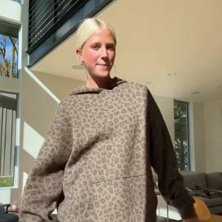VIRAL Cheetah Hoodie